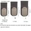 Exemaba Baby Antirutsch Socken 5 Paar Kleinkinder Tiermotive ABS Rutschfeste Sneaker Socken(Rosa Affe,L/3-5Y)