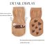 Exemaba Rutschfeste Socken für Baby Mädchen Jungen 5 Paar Kinder Anti Rutsch Socken Sportsocken Stoppersocken(1-3 Jahre, B 5 Farben)