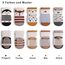 Exemaba Rutschfeste Socken für Baby Mädchen Jungen 5 Paar Kinder Anti Rutsch Socken Sportsocken Stoppersocken(S/6-12 Monate, G 5 Farben)