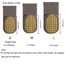 Exemaba Baby Antirutsch Socken 5 Paar Kleinkinder Tiermotive ABS Rutschfeste Sneaker Socken(Blau Ente,L/3-5Y)