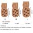Exemaba Rutschfeste Socken für Baby Mädchen Jungen 5 Paar Kinder Anti Rutsch Socken Sportsocken Stoppersocken(3-5 Jahre, B 5 Farben)