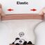Exemaba Baby Antirutsch Socken 5 Paar Kleinkinder Tiermotive ABS Rutschfeste Sneaker Socken(Kaffee Panda,M/1-3Y)