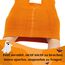 Durio Baby Strumpfhose für Mädchen Baumwolle Kinderstrumpfhose Kinder Strumpfhosen Set Warme Strümpfe Leggings Allerheiligen Orange und Schwarz Ringelstrumpfhose Kinder 6-9 Jahre