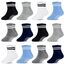 HYCLES Stoppersocken Kinder - 12 Paar ABS Socken für Baby, Jungen, Mädchen, Kleinkind - Rutschfeste Antirutsch Socken für 6-12 Monate
