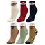 LOFIR Dicke Kinder Socken aus Baumwoll Winter Warme Thermo Socken für kleine Mädchen Jungen Kleinkind Neuheit Socken Größe 20-22, für 2-4 Jahre, 6 Paare