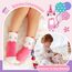 Welwoos Stoppersocken Kinder Baby Mädchen Lustige Socken Antirutschsocken Kinder Anti Rutsch Rutschfeste Geschenk Baumwolle Socken für Kinder Mädchen Kleinkind 12 Paare(Cartoon,26-30)