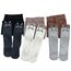 Silkglory Strumpfhose Mädchen,Strumpfhose Baby mit Zweifarbigem Kätzchen Niedliche Dekoration Vollfüßig,3 Stück Weiche Säuglings Leggings Warme Strümpfe für Neugeborene Grau/Schwarz/Weiß 7–9 Jahre