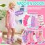 Stoppersocken Kinder Baby Mädchen Lustige Socken Antirutschsocken Kinder Anti Rutsch Rutschfeste Geschenk Baumwolle Socken für Kinder Mädchen Kleinkind einhorn geschenke für mädchen(Regenbogen,24-26)