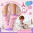 Stoppersocken Kinder Baby Mädchen Lustige Socken Antirutschsocken Kinder Anti Rutsch Rutschfeste Geschenk Baumwolle Socken Kinder Mädchen 12 Paare 22 23 24 25 26 27 28 29 30 31 32 33 34(Blume,30-34)