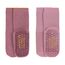 LÄSSIG Unisex Kinder Anti-Rutsch Socken 2er Set/ Rosewood Größe 15-18