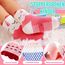 Welwoos Stoppersocken Kinder Baby Mädchen Lustige Socken Antirutschsocken Kinder Anti Rutsch Rutschfeste Geschenk Baumwolle Socken für Kinder Mädchen Kleinkind 12 Paare(Cartoon,30-34)