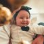 JOYOYO 12 Stück Baby Stirnbänder für Mädchen mit Haarschleifen - Weiche Nylon Stirnbänder für Neugeborene, Kleinkinder