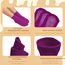 HYCLES Stoppersocken Kinder 12 Paars ABS Socken Kinder Baby Mädchen Kleinkind Rutschfeste Socken Antirutsch Socken für 6-12 Monate