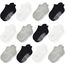 HYCLES Stoppersocken Kinder - 12 Paar ABS Socken Kinder Baby Jungen Kleinkind Rutschfeste Socken für 0-7 Jahre Antirutsch Socken Mädchen 5-7 Jahre