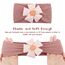 DRESHOW Stirnband Baby Mädchen Dehnbare Nylon Stirnbänder Handgefertigte Blumen Haarband for Neugeborene Kleinkinder Kinder