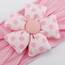 DRESHOW Stirnband Baby Mädchen Dehnbare Nylon Stirnbänder Handgefertigte Blumen Haarband for Neugeborene Kleinkinder Kinder