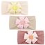 DRESHOW Stirnband Baby Mädchen Dehnbare Nylon Stirnbänder Handgefertigte Blumen Haarband for Neugeborene Kleinkinder Kinder