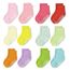 HYCLES Stoppersocken Kinder 12 Paars ABS Socken Kinder Baby Mädchen Kleinkind Rutschfeste Socken Antirutsch Socken für 6-12 Monate
