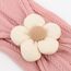 DRESHOW Stirnband Baby Mädchen Dehnbare Nylon Stirnbänder Handgefertigte Blumen Haarband for Neugeborene Kleinkinder Kinder 3 Stück