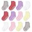 HYCLES Stoppersocken Kinder 12 Paars ABS Socken Kinder Baby Mädchen Kleinkind Rutschfeste Socken Antirutsch Socken für 7-10 Jahre