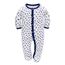 Schlafstrampler Baby Junge Maedchen 3er Unisex Pyjamas Baumwolle Strampler Jumpsuits Langarm Spieler Babykleidung mit 0-6 Monate