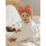 DRESHOW Stirnband Baby Mädchen Dehnbare Nylon Stirnbänder Handgefertigte Schleife Haarband for Neugeborene Kleinkinder Kinder 3 Stück