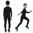 Leeboom Thermounterwäsche Kinder Fußball Thermohose Funktionswäsche Kinder Atmungsaktiv Skiunterwäsche Thermounterwäsche Sport Schnell Trockend Sportunterwäsche Fussball Unterwäsche