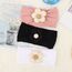 DRESHOW Stirnband Baby Mädchen Dehnbare Nylon Stirnbänder Handgefertigte Blumen Haarband for Neugeborene Kleinkinder Kinder 3 Stück