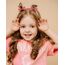60pcs Baby Mädchen Haarschleifen Haargummis Elastisches Stirnband Pferdeschwanzhalter Gummiband Haarseile Haarschmuck für Kinder Kleinkinder Kleine Mädchen