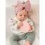 DRESHOW Stirnband Baby Mädchen Dehnbare Nylon Stirnbänder Handgefertigte Schleife Haarband for Neugeborene Kleinkinder Kinder 3 Stück