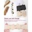DRESHOW Stirnband Baby Mädchen Dehnbare Nylon Stirnbänder Handgefertigte Schleife Haarband for Neugeborene Kleinkinder Kinder 3 Stück