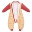 Tragbare Decke Schlafstrampler mit Füßen Beinen Baby Kinder Mädchen Junge Baumwolle Winter 2,5 Tog 0-6 Monate