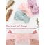 DRESHOW Stirnband Baby Mädchen Dehnbare Nylon Stirnbänder Handgefertigte Schleife Haarband for Neugeborene Kleinkinder Kinder 3 Stück