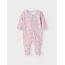 Name IT Baby - Mädchen Nbfnightsuit 2p Zip Ff Petit Flower Noos Schlafanzug, Pastel Lilac, 104 EU