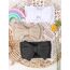 DRESHOW Stirnband Baby Mädchen Dehnbare Nylon Stirnbänder Handgefertigte Schleife Haarband for Neugeborene Kleinkinder Kinder 3 Stück