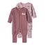 Name IT Baby - Mädchen Girl 2er-Pack Schlafanzug, Grape Shake, 80 EU