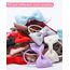 80pcs Baby Mädchen Haarschleifen Haargummis Elastisches Stirnband Pferdeschwanzhalter Gummiband Haarseile Haarschmuck für Kinder Kleinkinder Kleine Mädchen