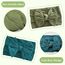 2 Stücke Baby Stirnbänder Neugeborene Turban Stirnband Baby Mädchen Schleifen Weiche Schleife Kopfbedeckung Elastische Haarbänder für Kleinkinder Neugeborene