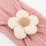 DRESHOW Stirnband Baby Mädchen Dehnbare Nylon Stirnbänder Handgefertigte Blumen Haarband for Neugeborene Kleinkinder Kinder 3 Stück