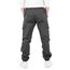 CAMLAKEE Cargohose Jungen Jogginghose Kinder Cargo Hosen Jungs Arbeitshose mit Elastischem Bund Grau DE: 152-158 (Herstellergröße 150)