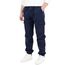 CAMLAKEE Cargohose Jungen Jogginghose Kinder Cargo Hosen Jungs Arbeitshose mit Elastischem Bund Navy DE: 128-134 (Herstellergröße 130)