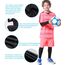 HOPLYNN - Thermal Athletic Set für Children Funktioneller Sportanzug Ski Thermal Set Jungen Atmungsaktive Thermal Athletic Football Ski mit Fleece Schwarz S
