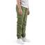 NATUST Jungen Cargohose Kinder Freizeithose Jogginghose Jungs Cargo Hose mit Elastischem Bund Armeegrün 134-140