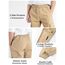 CAMLAKEE Cargohose Jungen Jogginghose Kinder Cargo Hosen Jungs Arbeitshose mit Elastischem Bund Beige DE: 128-134 (Herstellergröße 130)