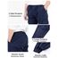 CAMLAKEE Cargohose Jungen Jogginghose Kinder Cargo Hosen Jungs Arbeitshose mit Elastischem Bund Navy DE: 152-158 (Herstellergröße 150)