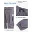 NATUST Jungen Cargohose Kinder Freizeithose Jogginghose Jungs Cargo Hose mit Elastischem Bund Grau 158-164