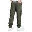 LAUSONS Hosen für Jungen Cargohose Kinder Hose Cargo Jogginghose Freizeithose mit Gummizug Grün 134-140 (Herstellergröße 130)