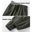 LAUSONS Hosen für Jungen Cargohose Kinder Hose Cargo Jogginghose Freizeithose mit Gummizug Grün 134-140 (Herstellergröße 130)