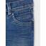 NAME IT Jungen NKMSILAS XSLIM Jeans 2002-TX, Black/W. MEDIUM Blue Denim, 110