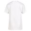 Build Your Brand Kinder T Shirt Basic – Rundhals Kurzarm Tee aus Baumwolle mit klassischer Passform für Alltag Schule Sommer und Freizeit Outfits,Weiß,122-128